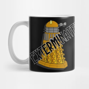 Exterminate! - Gold Dalek - Doctor Who Mug